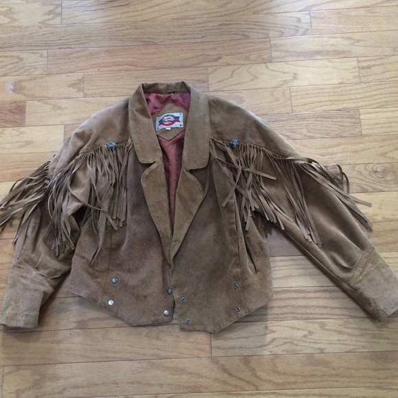 Vintage fringe jacket