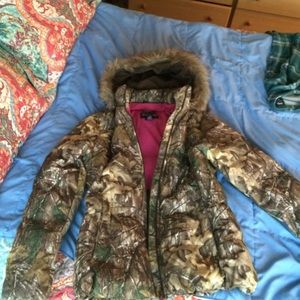 Real tree hunting jacket