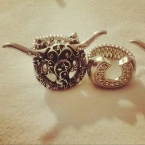 Western style, Adjustable rings price per ea.