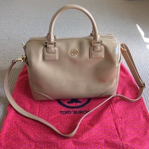 Tory Burch Nude Tote Bag