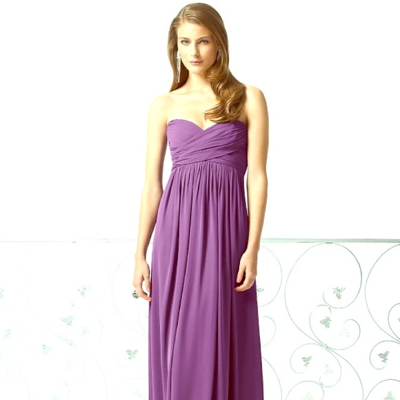 Dessy Dresses & Skirts - Dessy strapless purple bridesmaids dress Dessy Dresses & Skirts - Dessy strapless purple bridesmaids dress