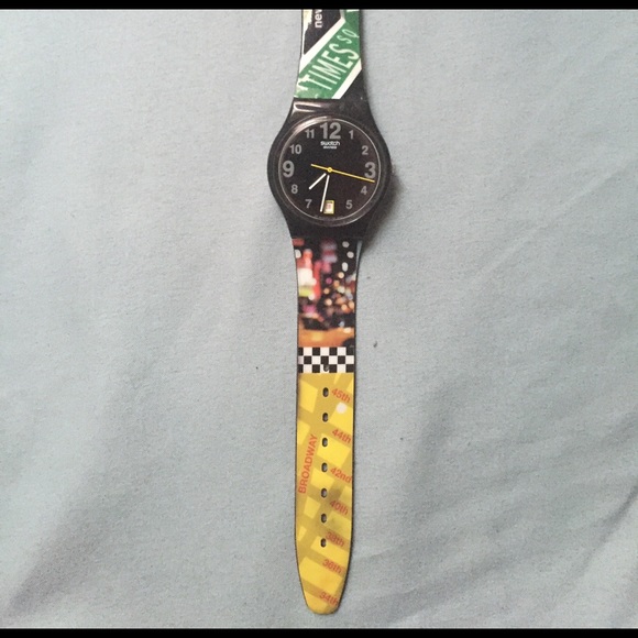 Swatch New York nyc Times Square watch