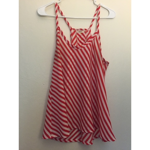 ✖️Red & White Striped Top✖️