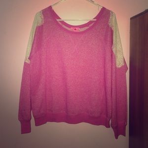 Oversized Pink Sweater