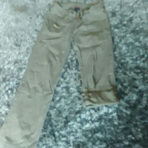 The North Face pants that can button up to Capris