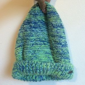 Funky colored hollister beanie