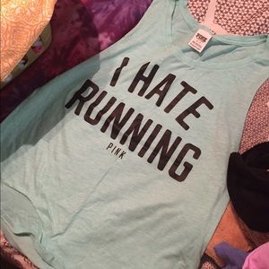 i hate running tanktop