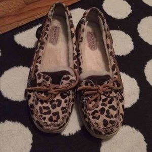 Leopard Sperry Top-Siders