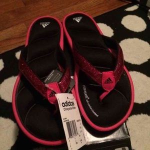 NWT Adidas Foam Flip Flops