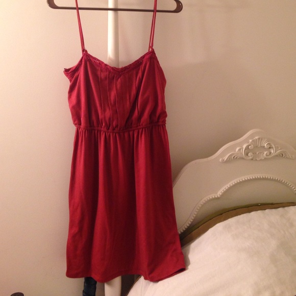 Red dress