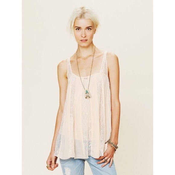 Free People Intimately Pieced Lacey Tunic