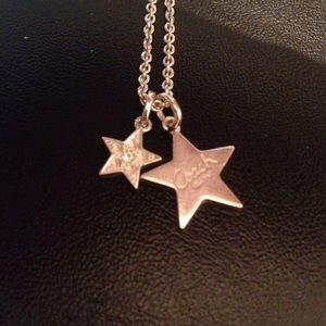 Sterling Silver Coach Star Necklace