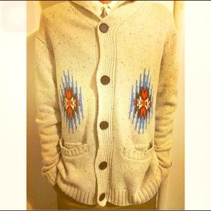 Obey Navajo wool button up