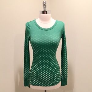 Free People Green Stars Thermal - Size XS