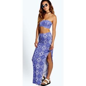 Boohoo Aztec Co-Ordinate Set
