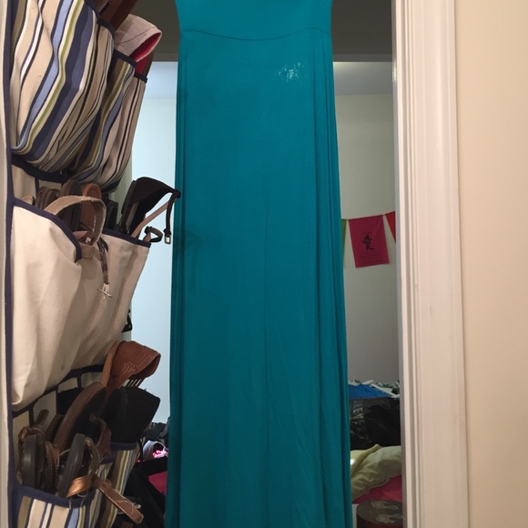 Aqua Maxi Skirt