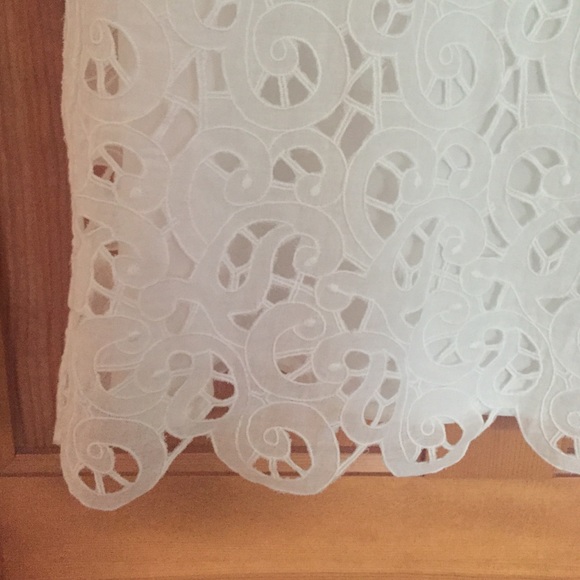 Joie white lace shift dress - Picture 2 of 4