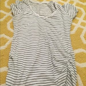 Thin Striped maternity shirt