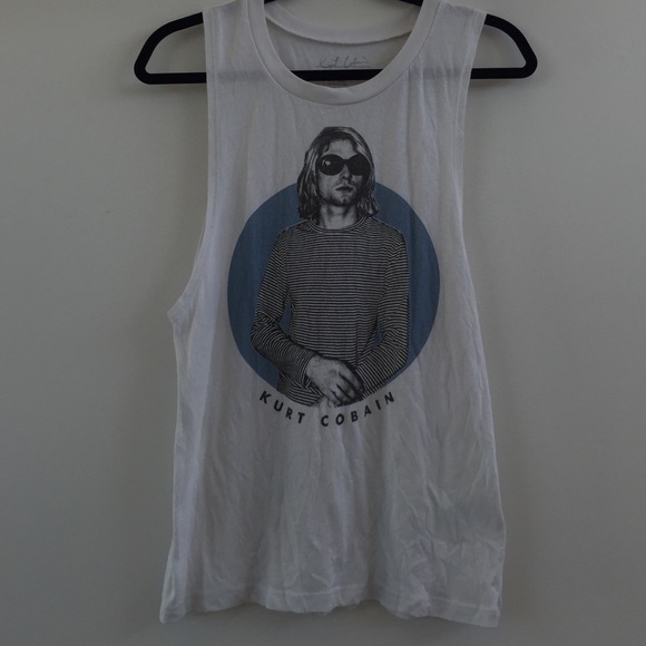 Kurt Cobain muscle tee