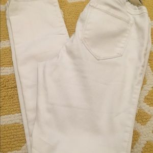 Maternity white slacks