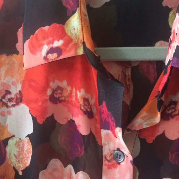Sheer floral print blouse from Madewell - Picture 4 of 4