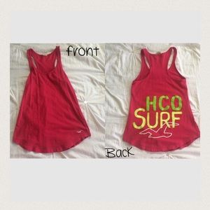 Hollister Co. — Hot pink tank