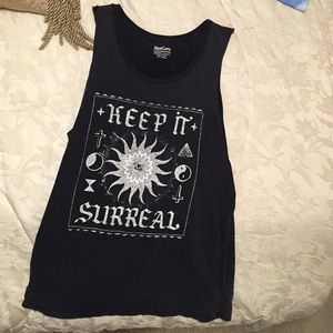 keep it surreal urban outfitters tank top