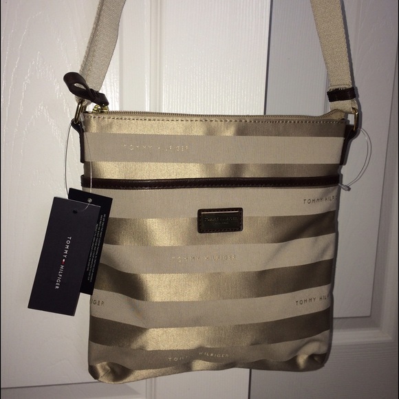 Medium size Sandy beige Tommy Hilfiger bag