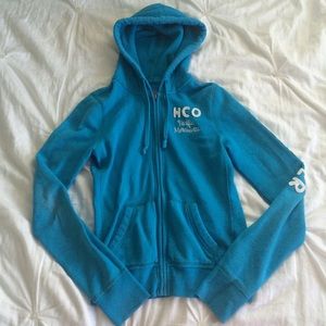 Blue Hollister Co. Hoodie