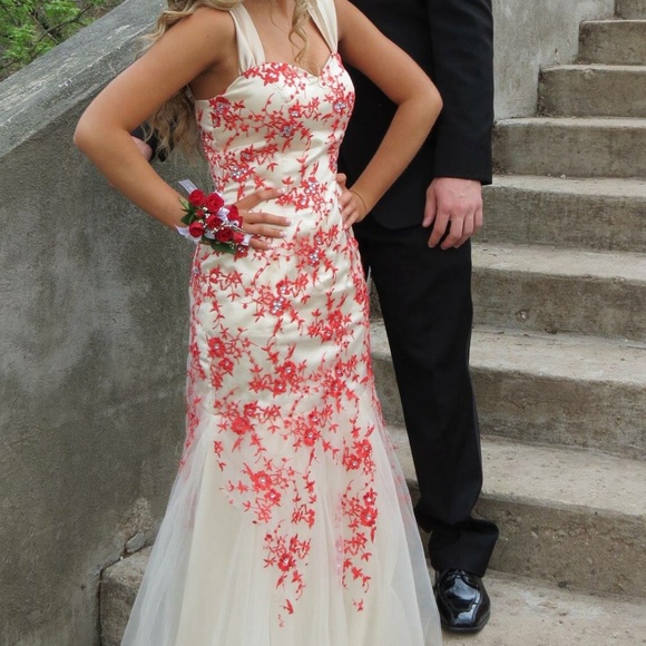 Long homecoming/prom dress