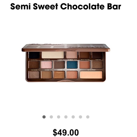 Too Faced Other - Too Faced Semi Sweet Chocolate Bar