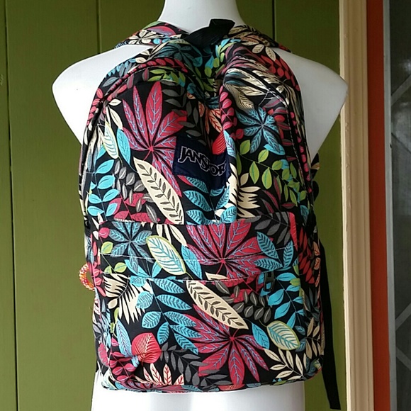 NWOT Multi Colored Light Weight Backpack. - Picture 2 of 4
