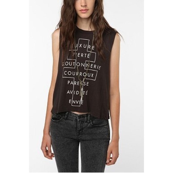 Urban Outfitters Truly Madly Deeply sleeveless T