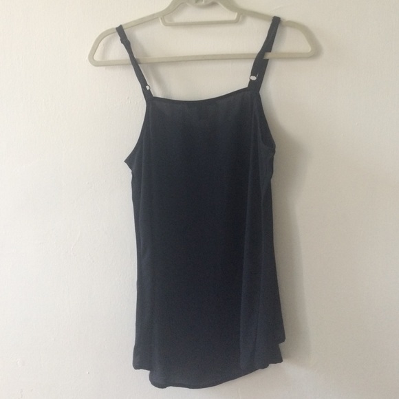 Black tank with gold buttons - Picture 2 of 3