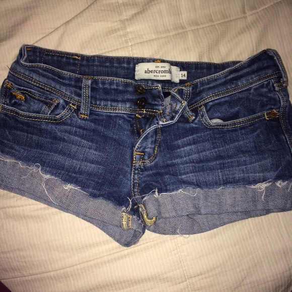 Abercrombie jean shorts