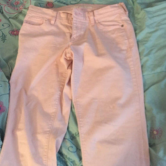 Light pink Rockstar Jeans.