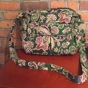 Vera Bradley cross body bag- medium size.