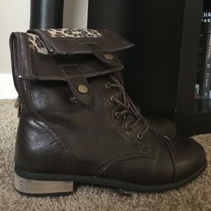 Francesca's Combat Boots
