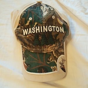 Washington Camo Baseball Cap