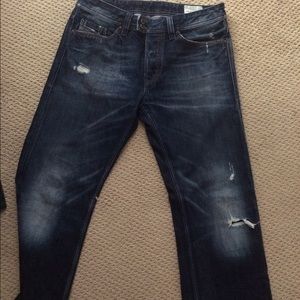 Men's Diesel Viker R Box and Braddom Jeans