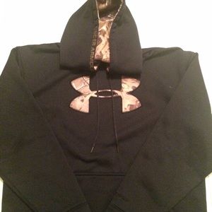 Camo-lined Under Armour Hoodie