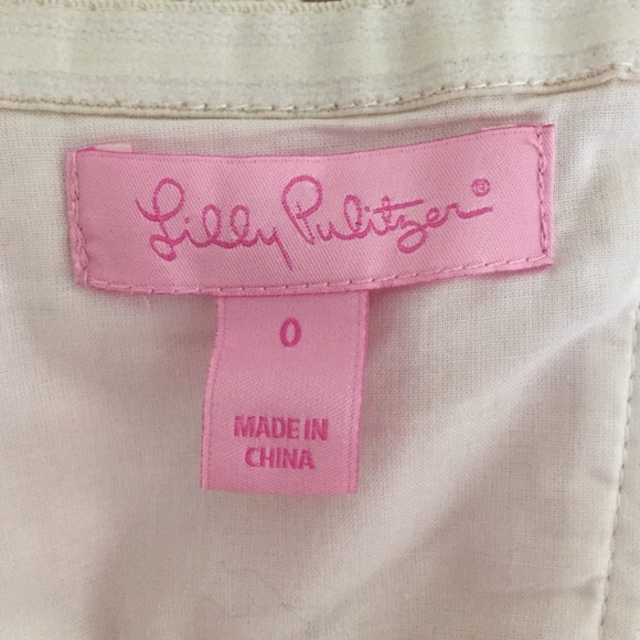Lilly Pulitzer Summer Dress - Pink & White - Picture 4 of 4