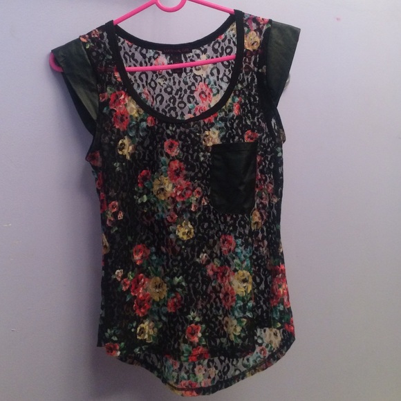 Material Girl Floral Tank