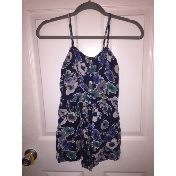 Floral Romper - Picture 1 of 4