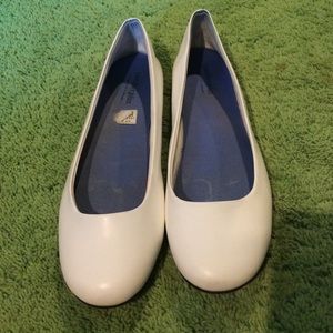 Classic White Comfort Plus Flats