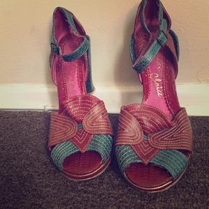 UrbanOutfitters Irregular Choice Peeptoe Sandal
