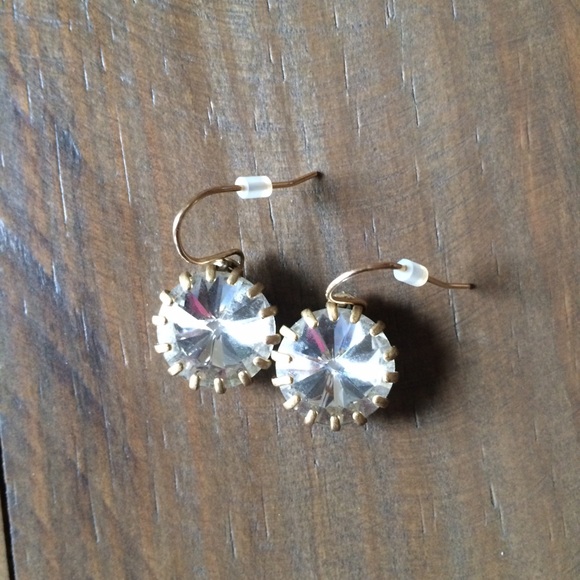 Jcrew CRYSTAL VENUS FLYTRAP EARRINGS