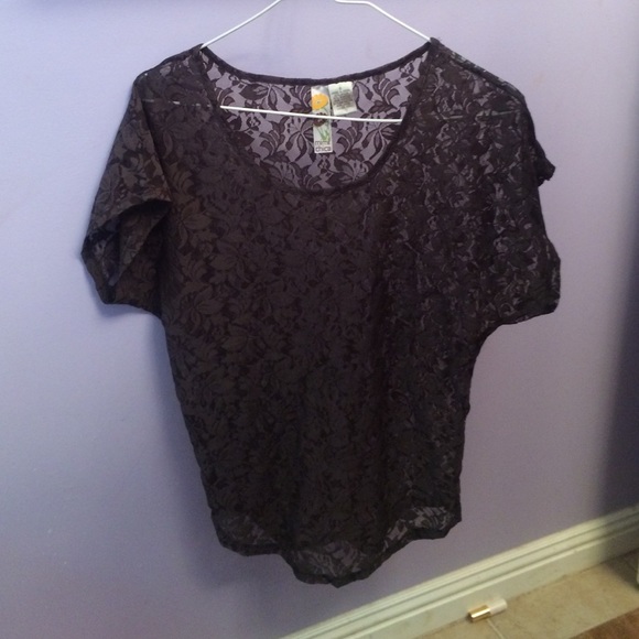 Dark Grey Floral Shirt