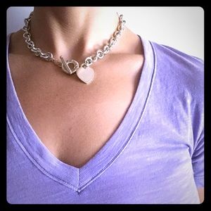👀💕Tiffany & Co. | Heart Tag Toggle Necklace 💋