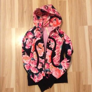 Lululemon secret garden scuba hoodie